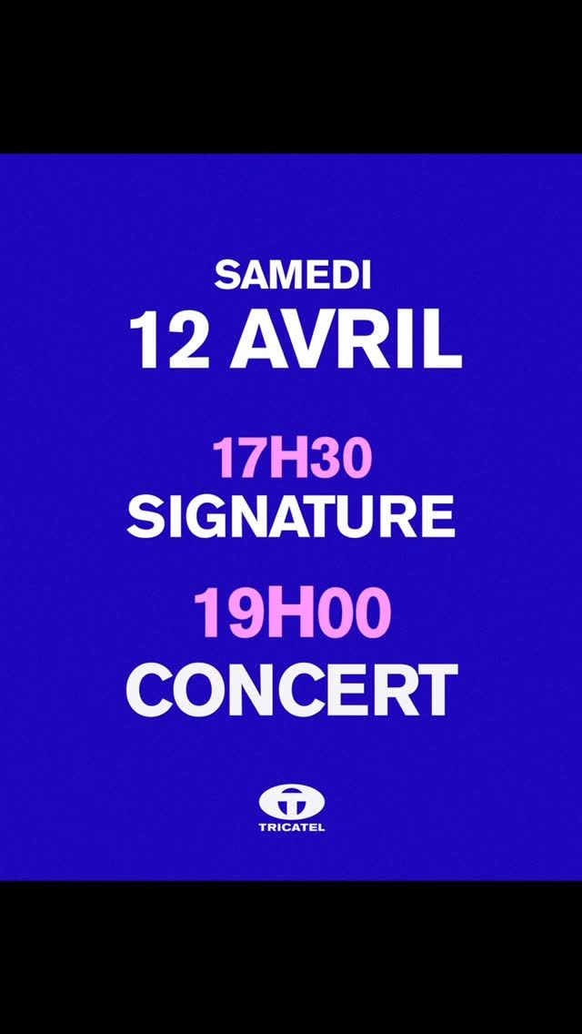 DISQUAIRE DAY SCPP - SIGNATURE ET CONCERT 

À l’occasion du Disquaire Day @scpp.fr à @groundcontrolparis ce samedi, @bertrandburgalat jouera à 19h, accompagné par A.S Dragon, @remiklein_vie et @catastrophez . À 17h30, Bertrand sera présent au stand Tricatel pour signer ses disques. Entrée gratuite.

Merci à la @scpp.fr !